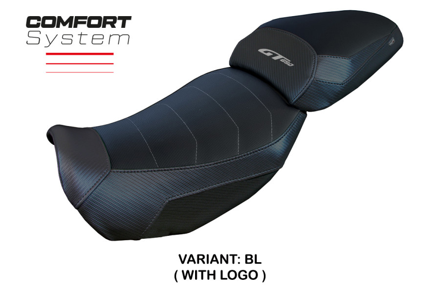 Funda de asiento compatible CF Moto 650 GT (21-24) modelo Atena comfort system