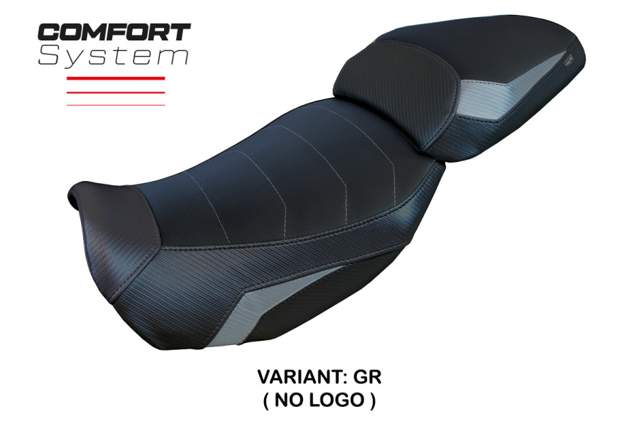 Funda de asiento compatible CF Moto 650 GT (21-24) modelo Atena comfort system