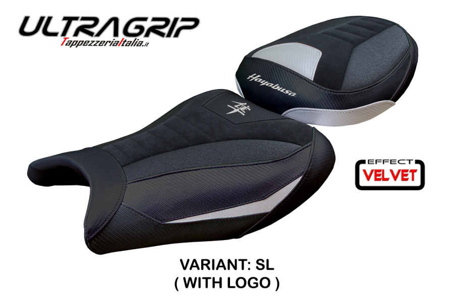 Funda de asiento compatible Suzuki GSX R 1300 Hayabusa (08-20) modelo Japan Velvet Ultragrip