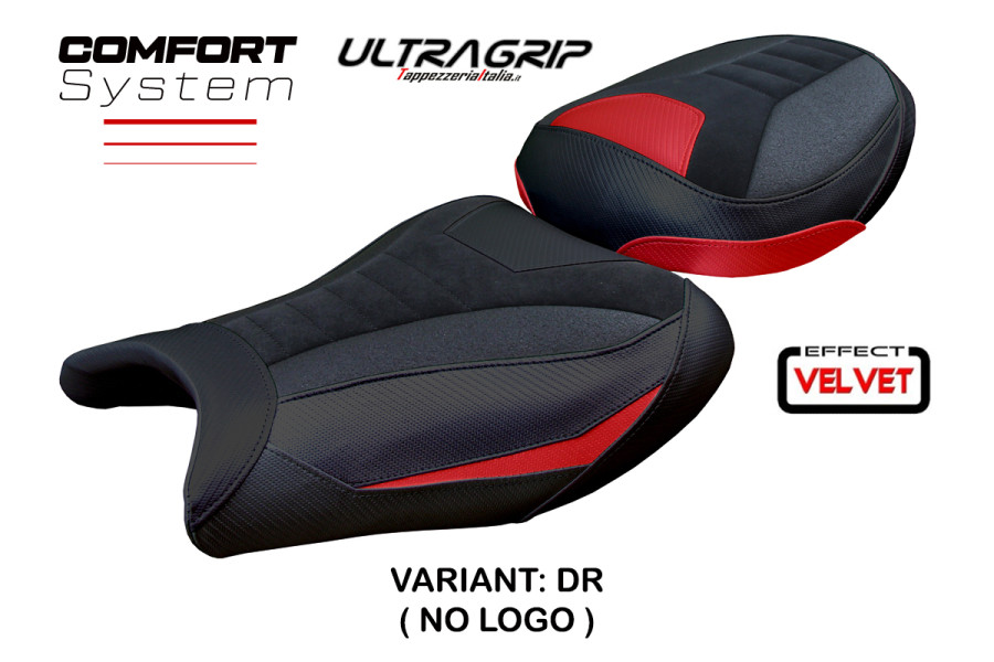 Funda de asiento compatible Suzuki GSX R 1300 Hayabusa (08-20) modelo Japan Comfort System Velvet Ultragrip