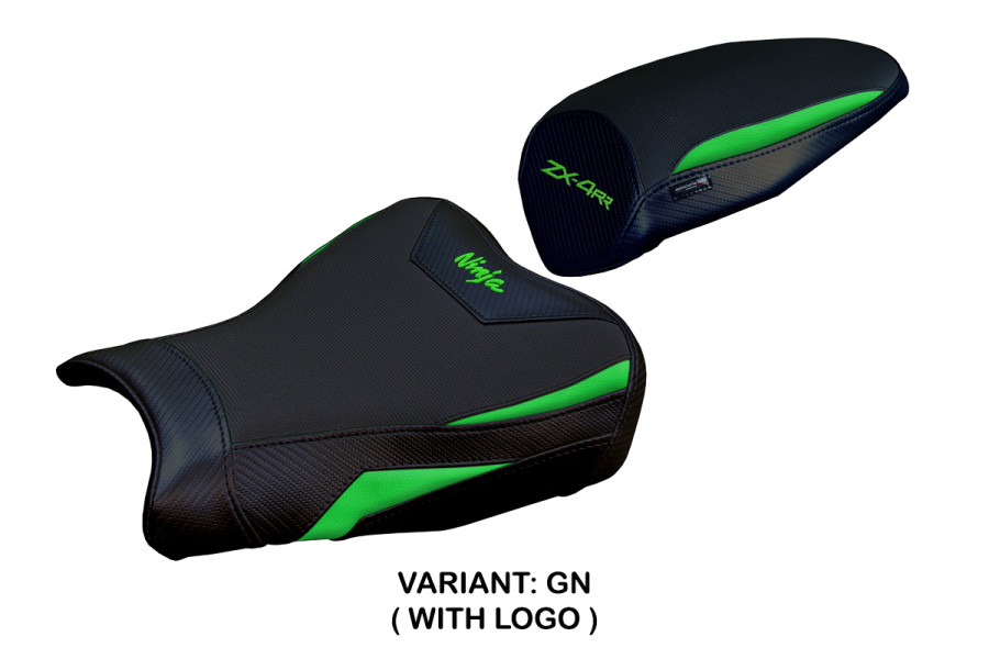 Housse de selle compatible Kawasaki Ninja ZX 4 RR (23-24) modèle Muzy