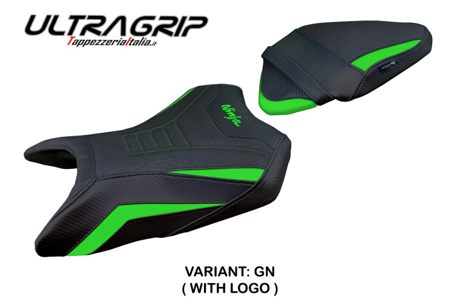 Housse de selle compatible Kawasaki Ninja 500 (2024) modèle Arlon ultragrip