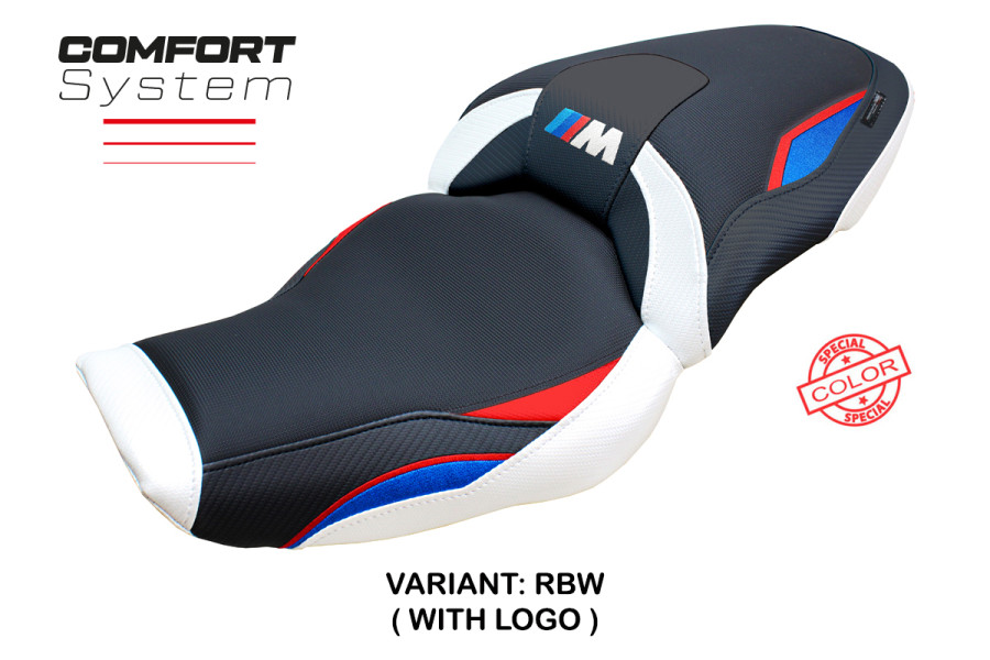 Funda de asiento compatible BMW M 1000 XR (2024) modelo Graz comfort system