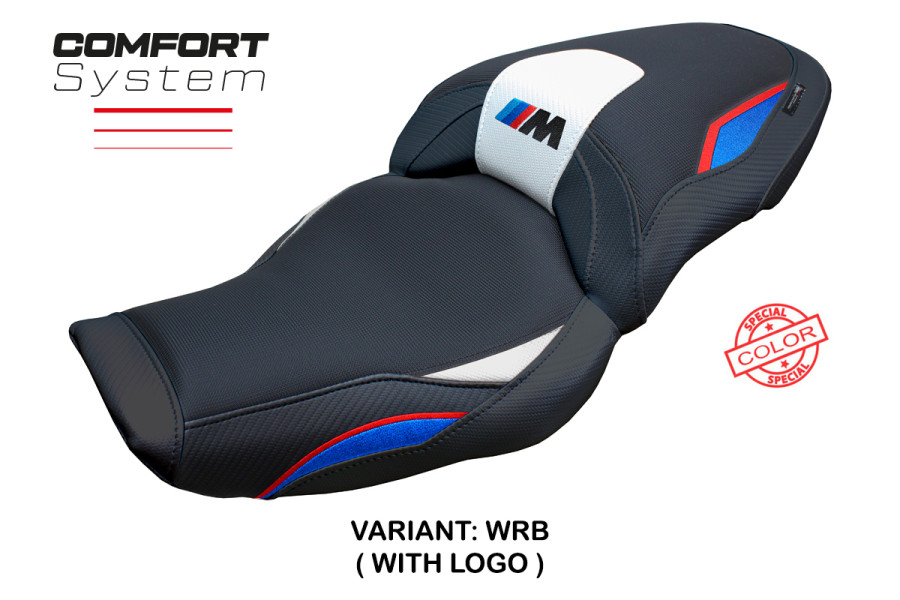 Funda de asiento compatible BMW M 1000 XR (2024) modelo Graz comfort system