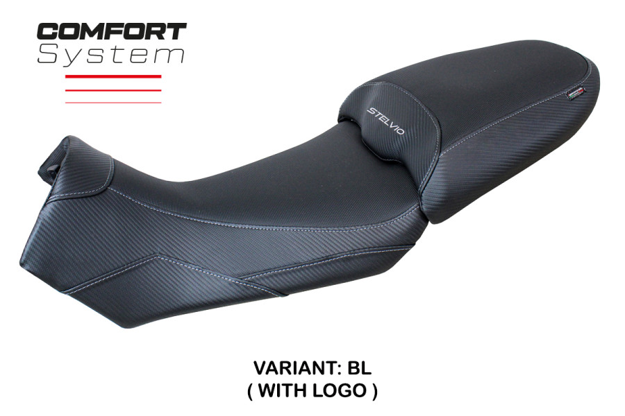 Funda de asiento compatible Moto Guzzi Stelvio 1000 (2024) modelo Numana comfort system