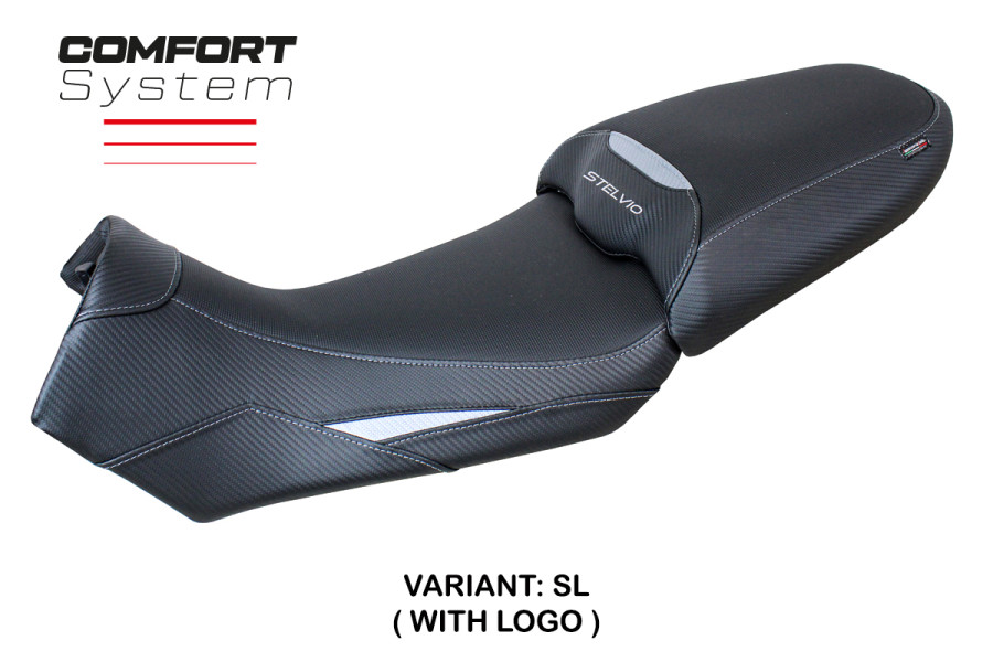 Funda de asiento compatible Moto Guzzi Stelvio 1000 (2024) modelo Numana comfort system