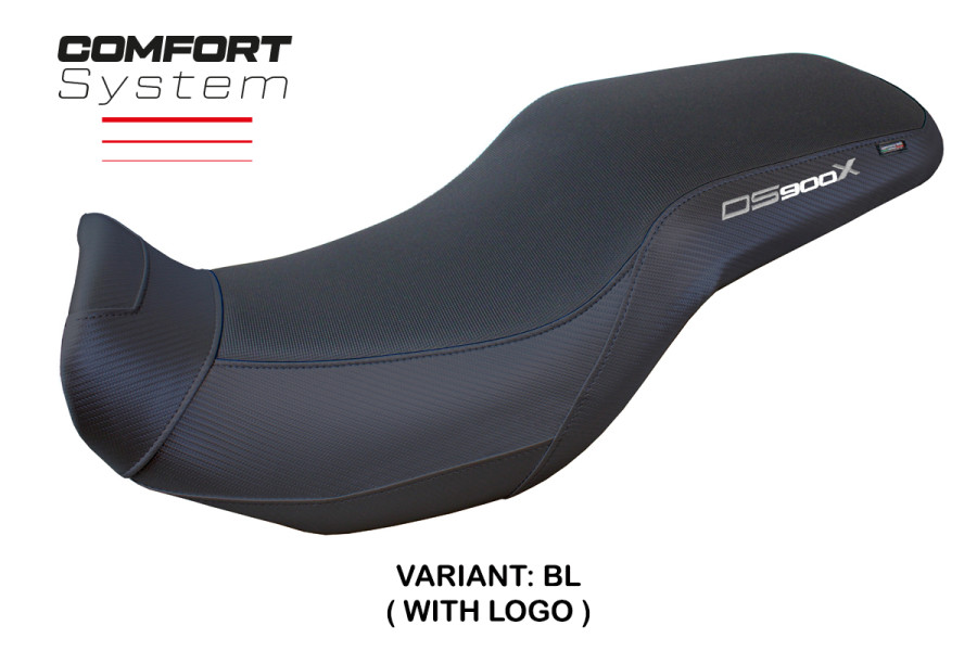 Housse de selle compatible Voge Valico 900 DSX (2024) modèle Saline comfort system