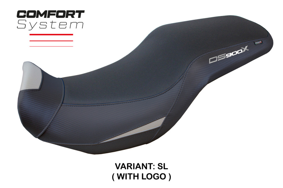 Housse de selle compatible Voge Valico 900 DSX (2024) modèle Saline comfort system