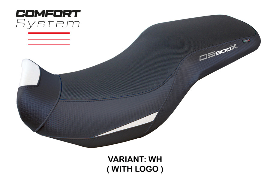 Housse de selle compatible Voge Valico 900 DSX (2024) modèle Saline comfort system