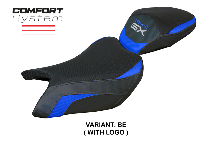 Funda de asiento compatible Suzuki GSX S 1000 GX (2024) modelo Bahrein comfort system