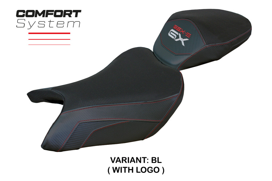 Funda de asiento compatible Suzuki GSX S 1000 GX (2024) modelo Bahrein comfort system