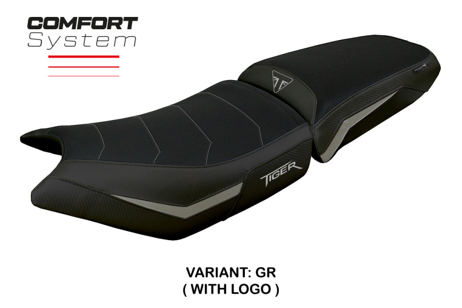 Funda de asiento compatible con Triumph Tiger 900 (2024) modelo Hatten comfort system