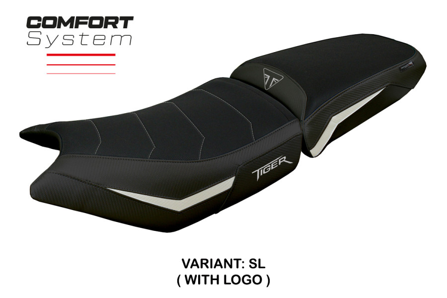 Funda de asiento compatible con Triumph Tiger 900 (2024) modelo Hatten comfort system