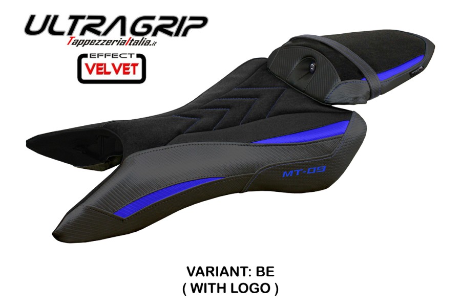 Housse de selle compatible Yamaha MT-09 (2024) modèle Mus velvet ultragrip