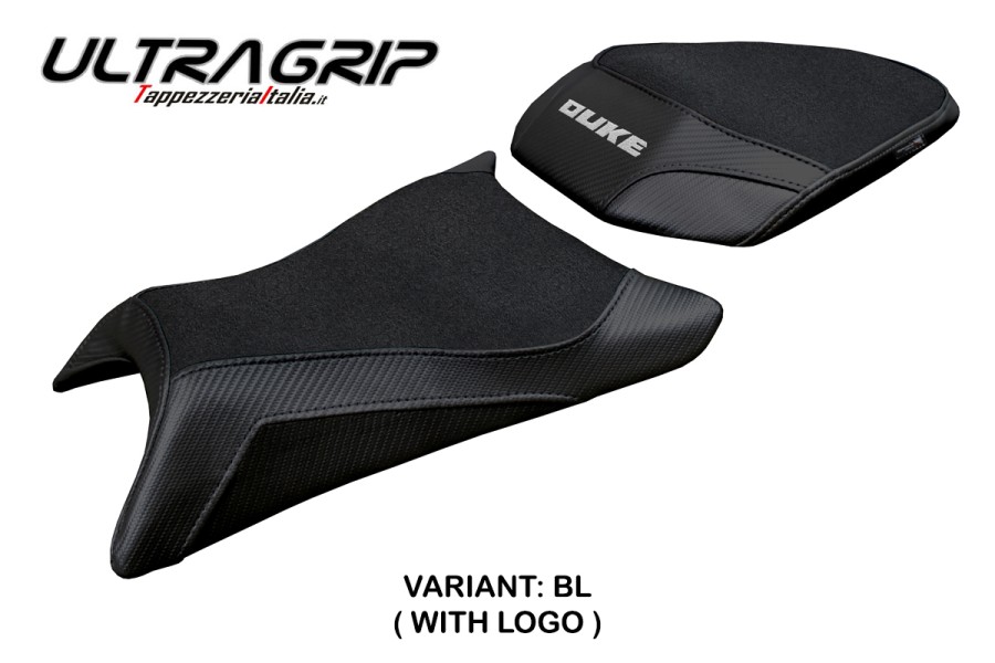 Funda de asiento compatible KTM 390 Duke (2024) modelo Mora ultragrip