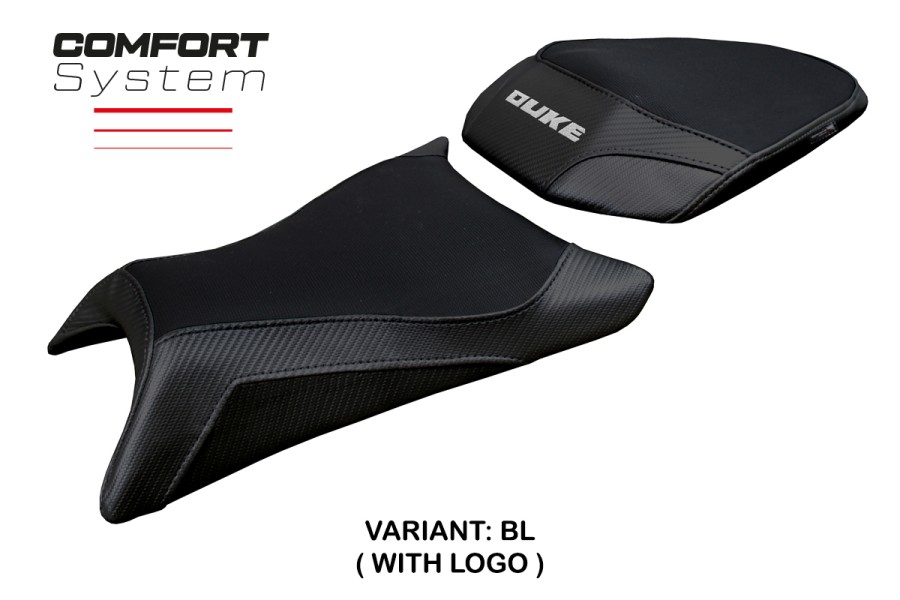 Seat cover compatible KTM 390 Duke (2024) Mora comfort system model