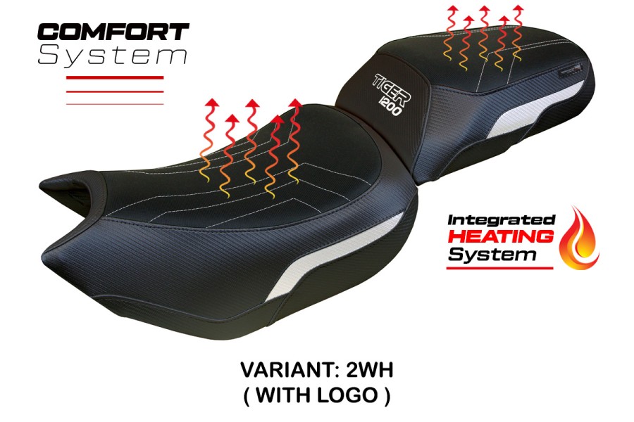 Rivestimento sella compatibile Triumph Tiger 1200 (22-24) modello Heating Comfort System