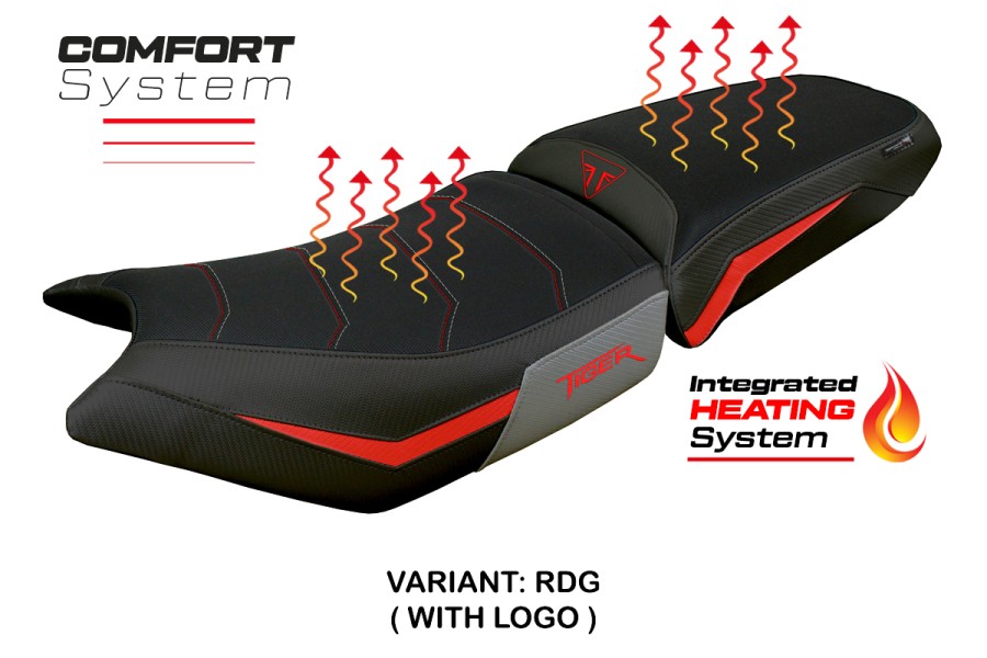 Sitzbezug kompatibel Triumph Tiger 900 (2024) modello Heating Comfort System