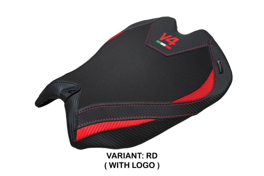 Funda de asiento compatible con Ducati Panigale V4 (2025) modelo Argenta