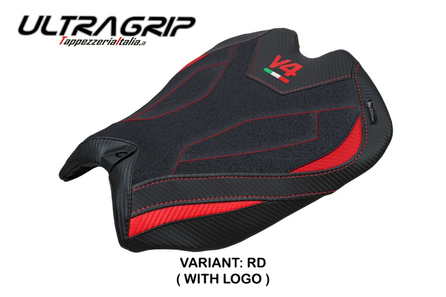 Funda de asiento compatible con Ducati Panigale V4 (2025) modelo Argenta ultragrip