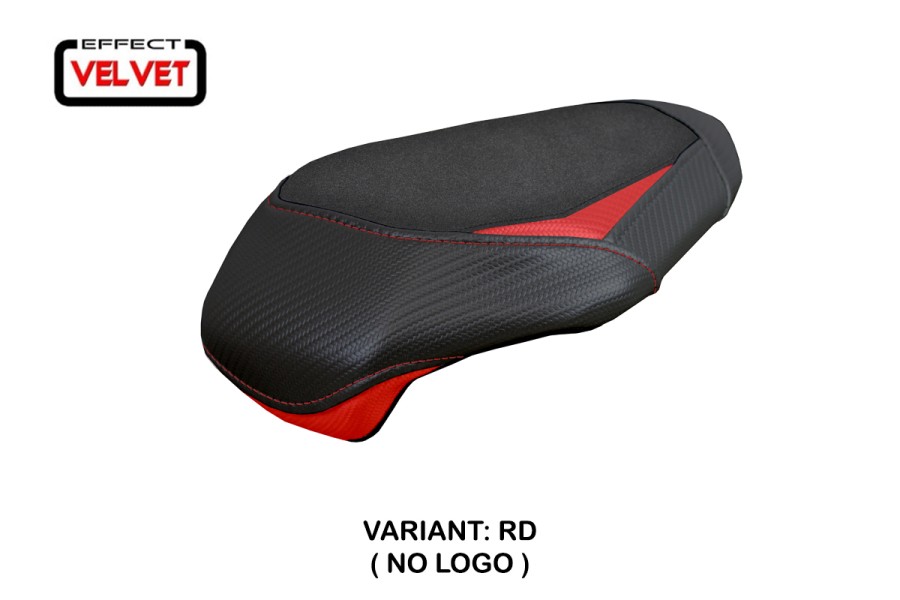 Funda de asiento de pasajero compatible con Ducati Panigale V4 (2025) modelo Argenta Pass velvet