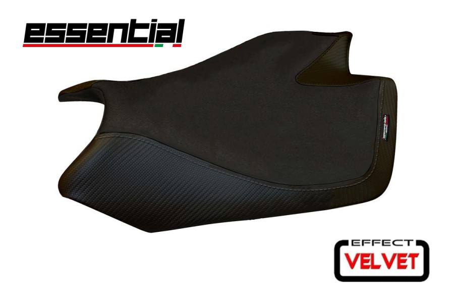 Funda de asiento compatible Aprilia RSV4 (09-20) modelo Essential