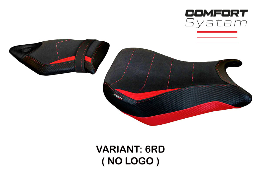 Funda de asiento compatible BMW S 1000 R (14-20) modelo Spira 2 comfort system