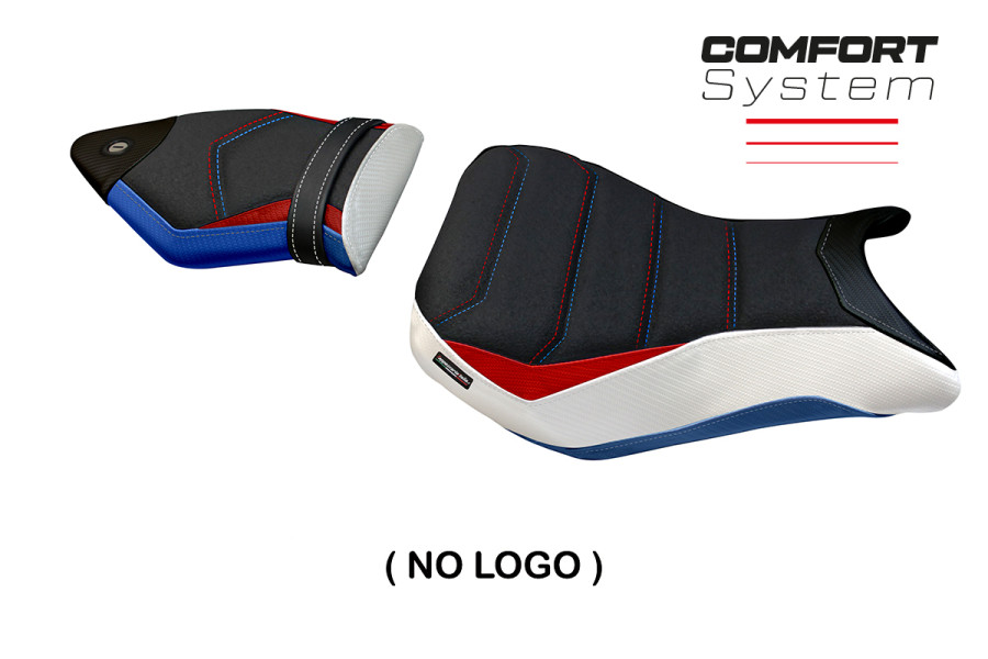 Funda de asiento compatible BMW S 1000 R (14-20) modelo Maya HP comfort system