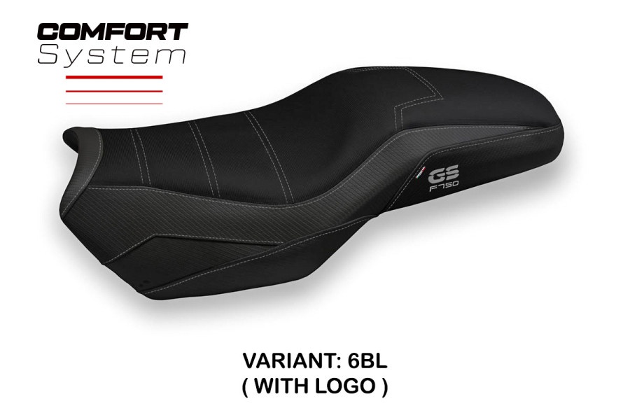 Seat cover compatible BMW F 750/850 GS (18-22) Panama 3 comfort system model