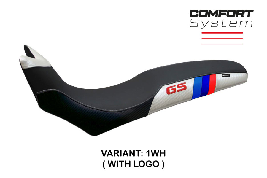 Housse de selle compatible BMW F 700/800 GS (08-18) modèle Barone Anniversary comfort system