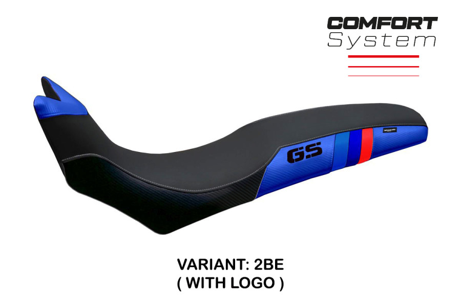 Housse de selle compatible BMW F 700/800 GS (08-18) modèle Barone Anniversary comfort system