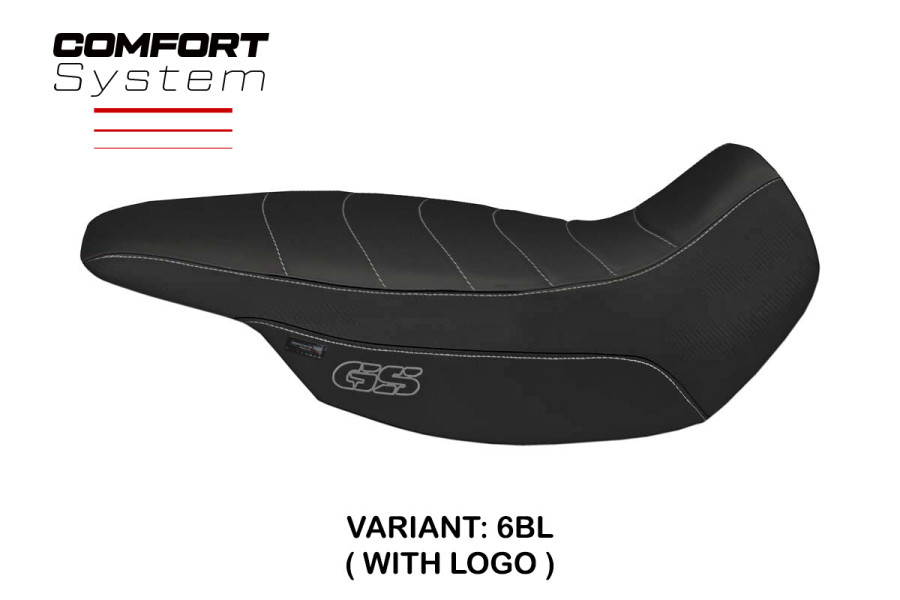 Funda de asiento compatible con BMW R 1150 GS Adventure (02-06) modelo Giarre comfort system