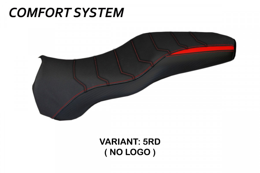 Funda de asiento compatible Ducati Sport-S / Super Sport-SS (02-06) modelo Latina Insert Color comfort system