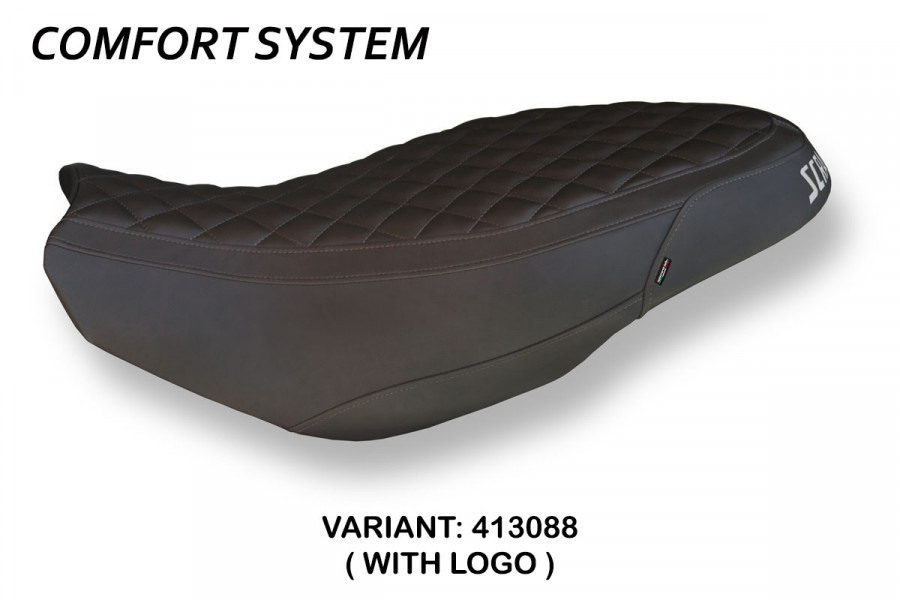 Seat cover compatible Ducati Scrambler 400 / 800 / 1100 (15-22) Vintage comfort system model