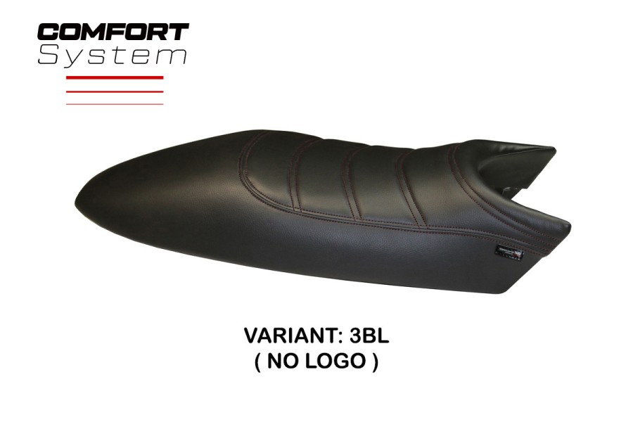 Funda de asiento compatible Ducati Monster (94-07) modelo Total Black comfort system