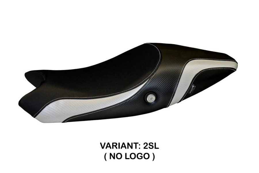 Sitzbezug kompatibel Ducati Monster 696/796 (08-14) Modell Logos Carbon Colat