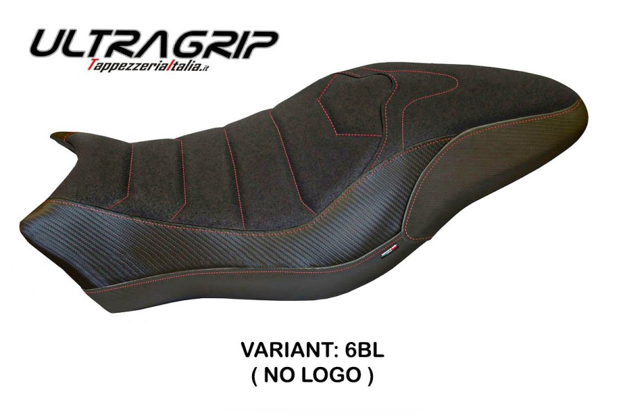 Funda de asiento compatible con Ducati Monster 821/1200 (17-20) modelo Piombino 2 ultragrip