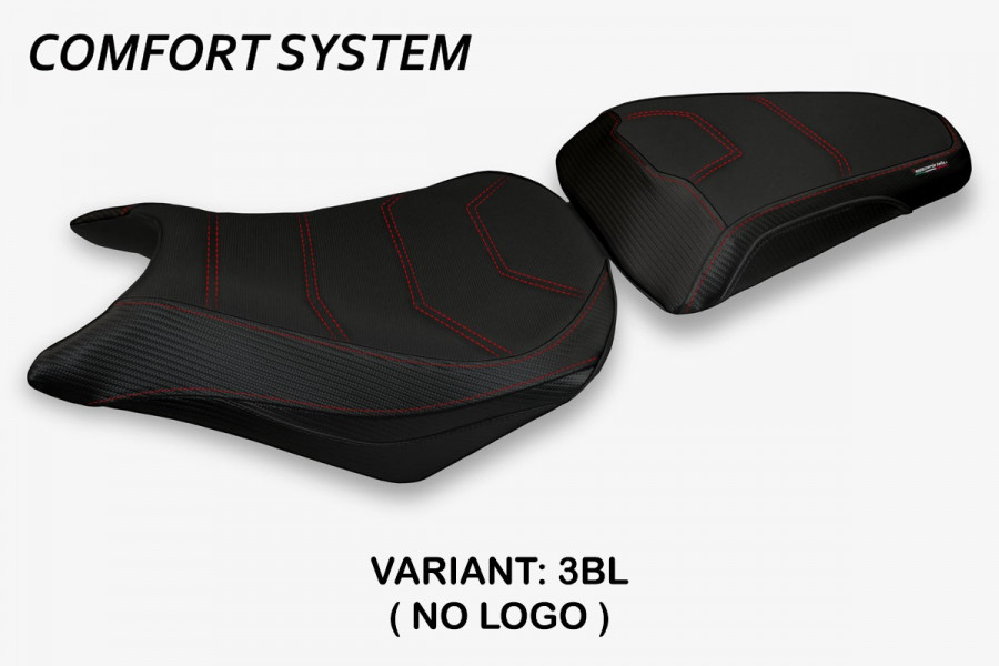 Funda de asiento compatible con Honda CB 500 F (12-15) modelo Cenesi comfort system