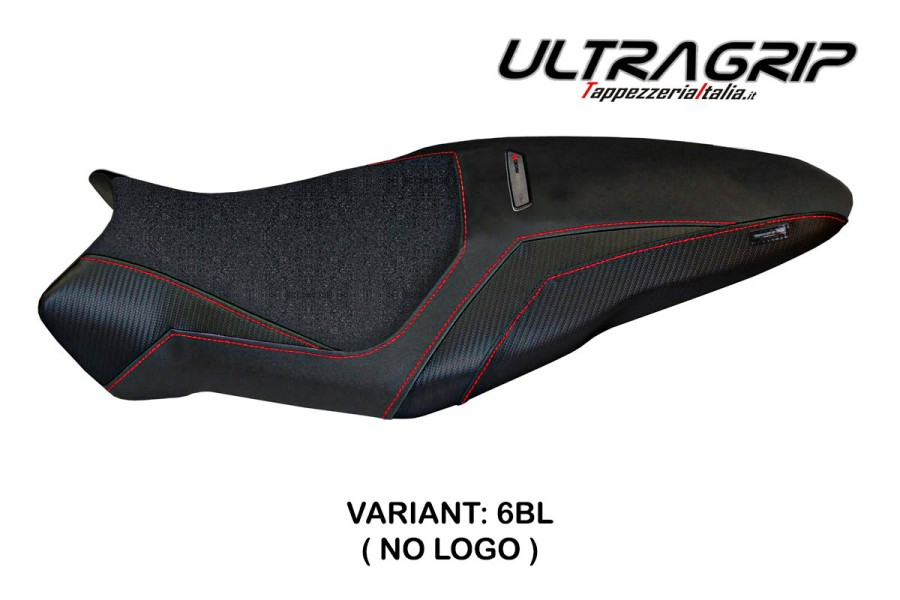 Funda de asiento compatible con Ducati Monster 1200 R (16-19) modelo Toledo 3 ultragrip