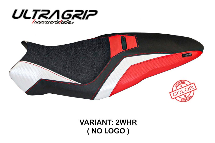 Funda de asiento compatible con Ducati Monster 1200 R (16-19) modelo Toledo special color ultragrip