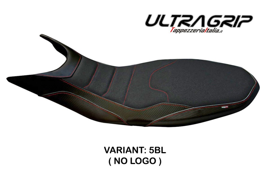 Funda de asiento compatible con Ducati Hypermotard 821/939 (13-18) modelo Megara 1 ultragrip