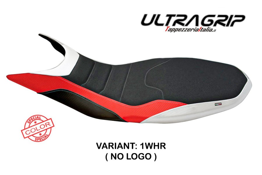 Housse de selle compatible Ducati Hypermotard 821/939 (13-18) modèle Megara special color ultragrip