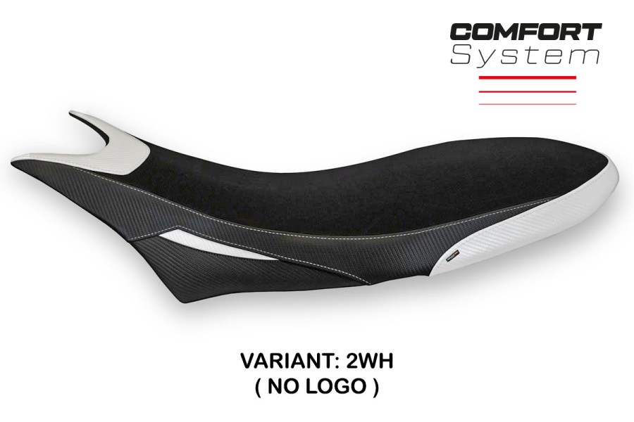 Funda de asiento compatible con Ducati Hypermotard 950 (19-24) modelo Orlando 1 comfort system