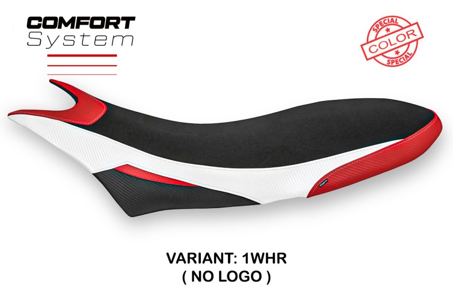 Funda de asiento compatible Ducati Hypermotard 950 (19-22) modelo Orlando special color comfort system