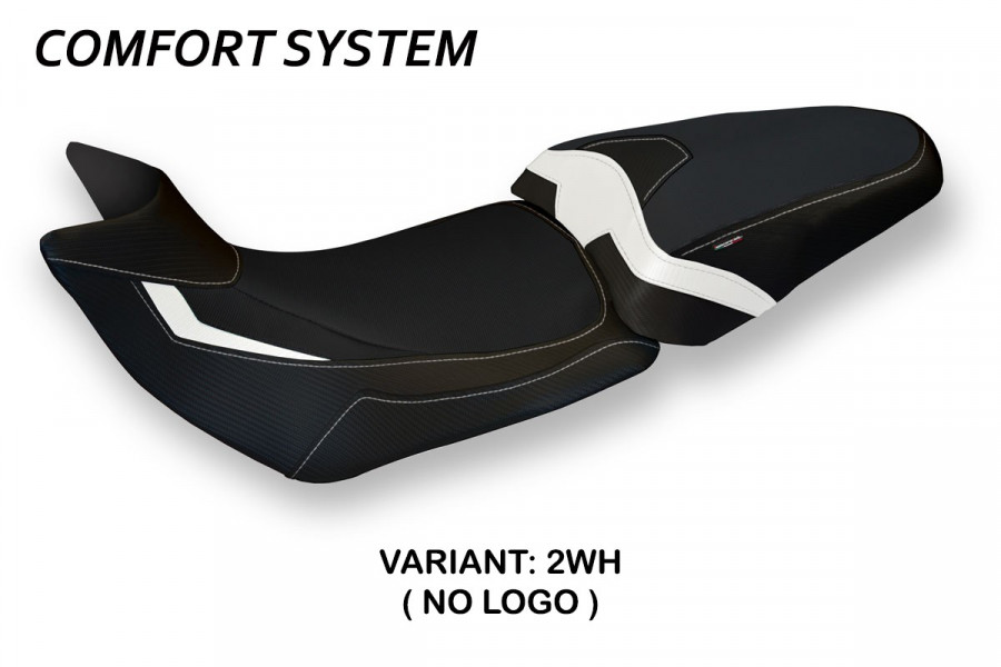 Funda de asiento compatible con Ducati Multistrada 1200/1260 (15-20) modelo Patna 2 comfort system