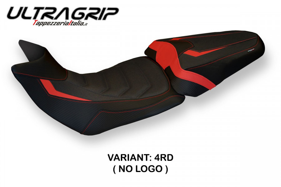 Funda de asiento compatible con Ducati Multistrada 1200/1260 (15-20) modelo Bobbio 2 ultragrip