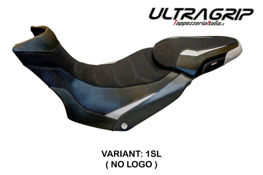 Housse de selle compatible Ducati Multistrada 1200/1260 Enduro (16-21) modèle Lux 2 ultragrip