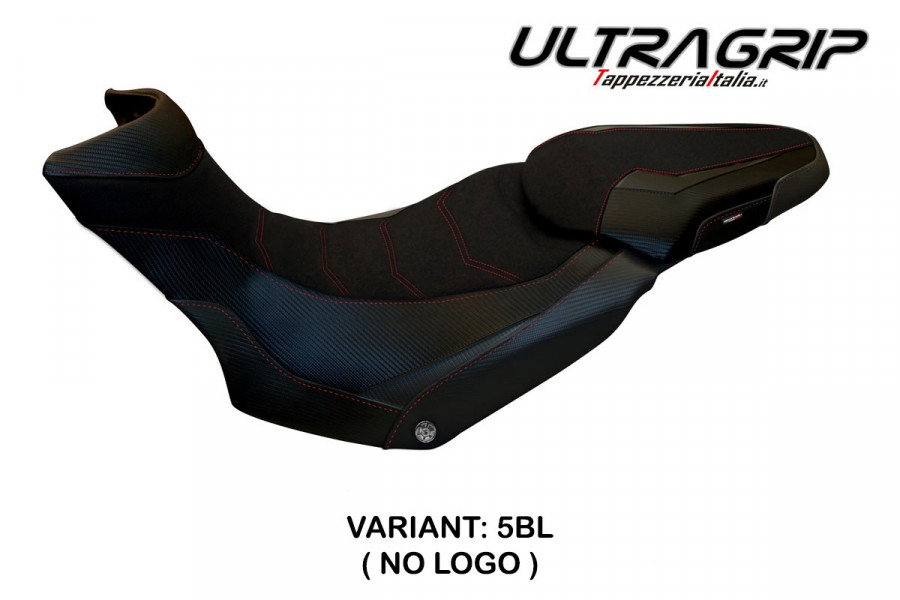 Funda de asiento compatible con Ducati Multistrada 1200/1260 Enduro (16-21) modelo Lux 2 ultragrip