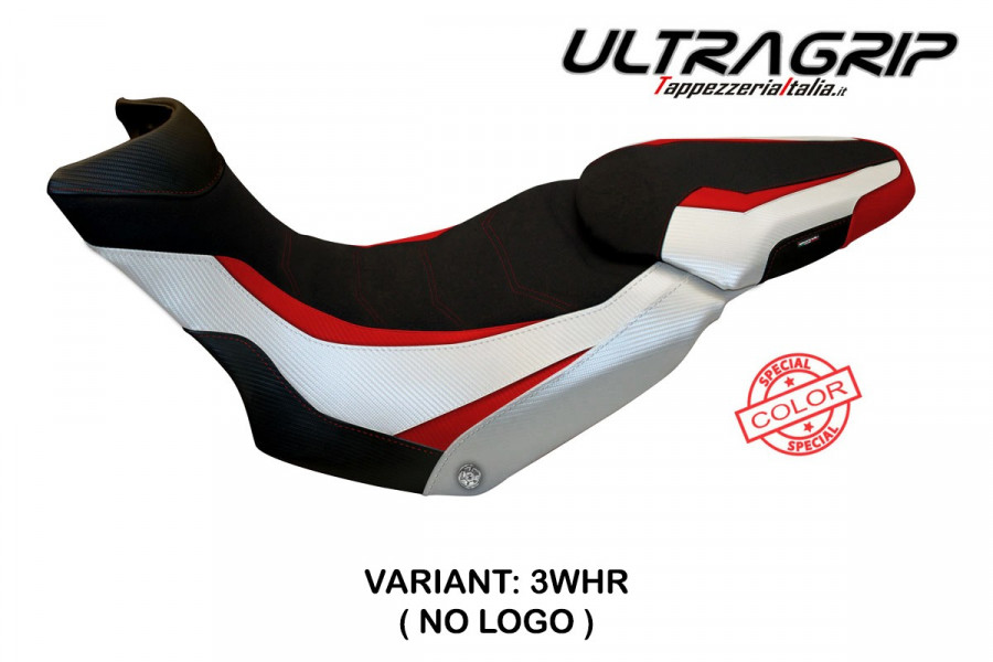 Funda de asiento compatible con Ducati Multistrada 1200/1260 Enduro (16-21) modelo Lux special color ultragrip