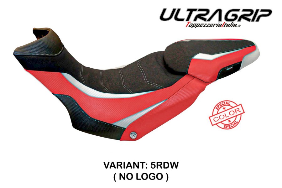 Funda de asiento compatible con Ducati Multistrada 1200/1260 Enduro (16-21) modelo Lux special color ultragrip